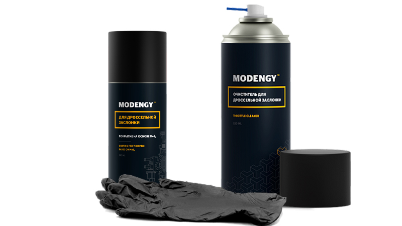 MODENGY Kit for throttle valve cleaning and coating applying