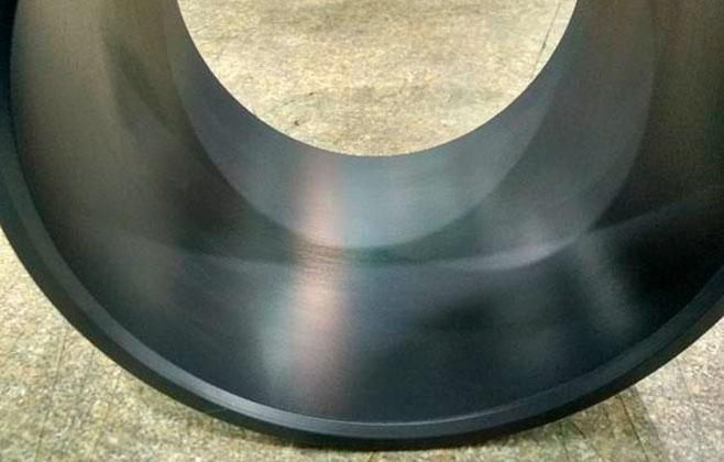 A pneumatic drive cartridge covered with MODENGY™ 1014 on PTFE