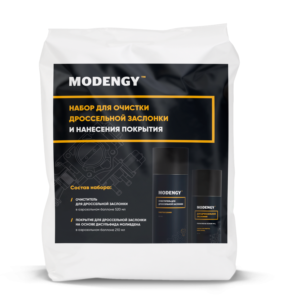 MODENGY Kit for throttle valve cleaning and coating applying