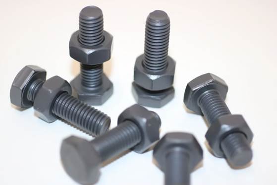Fasteners covered with MODENGY™ 1014 based on PTFE
