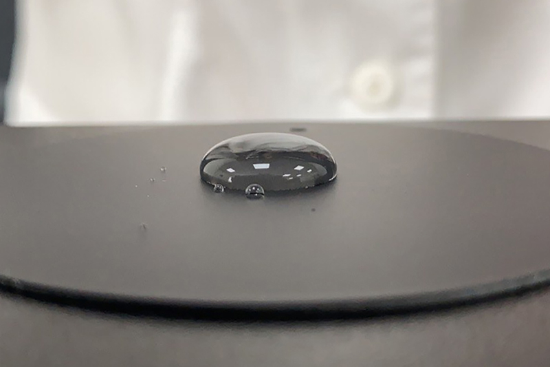 Hydrophobic surface of MODENGY 1039 coating