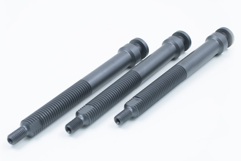 Shutter spindles with MODENGY 1005 coating