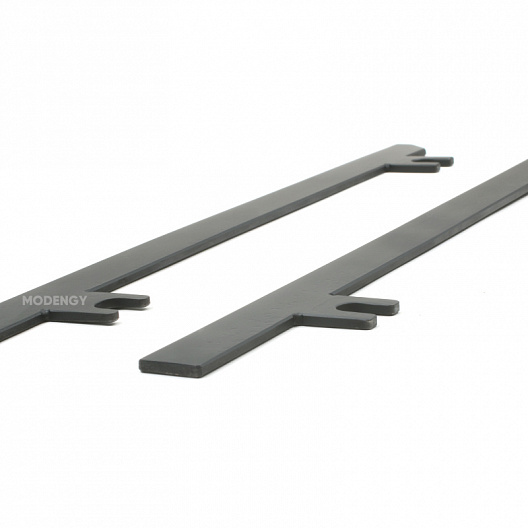 Medical equipment side guides