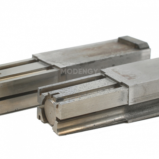 Mold punches to make polycarbonate