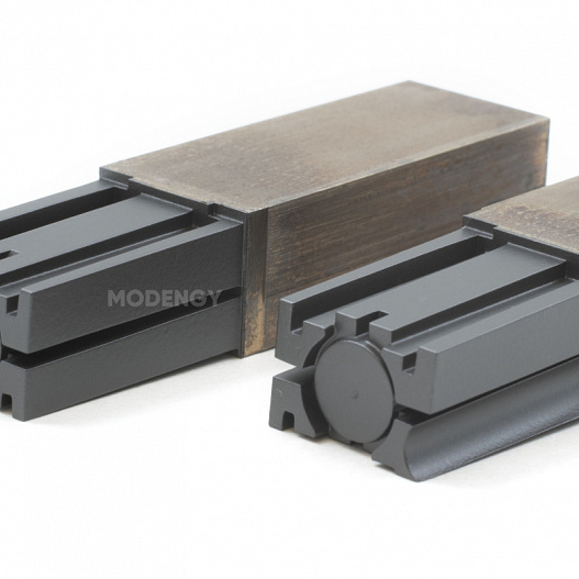 Mold punches to make polycarbonate
