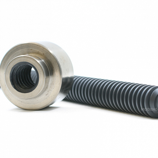 Lead screws of locking-and-regulating valves