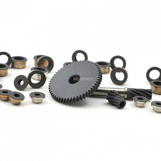 Medical equipment bushings and gearwheels